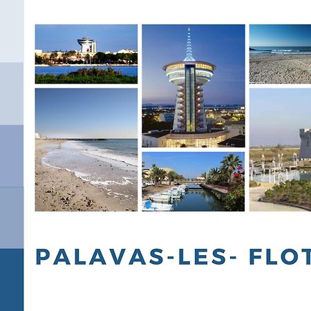 T3 Somptuosa 1 Ere Ligne Vue Mer Palavas ภายนอก รูปภาพ