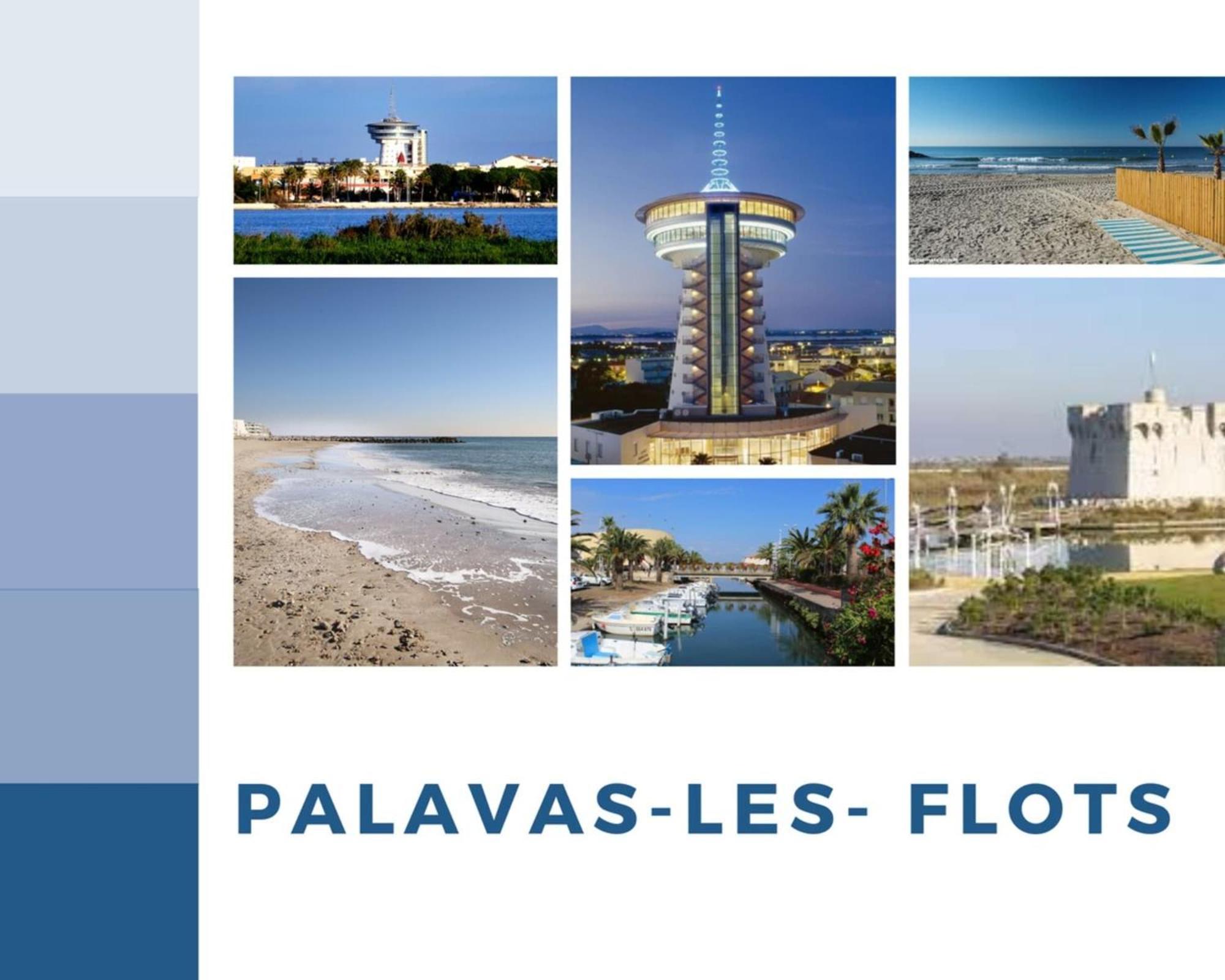 T3 Somptuosa 1 Ere Ligne Vue Mer Palavas ภายนอก รูปภาพ