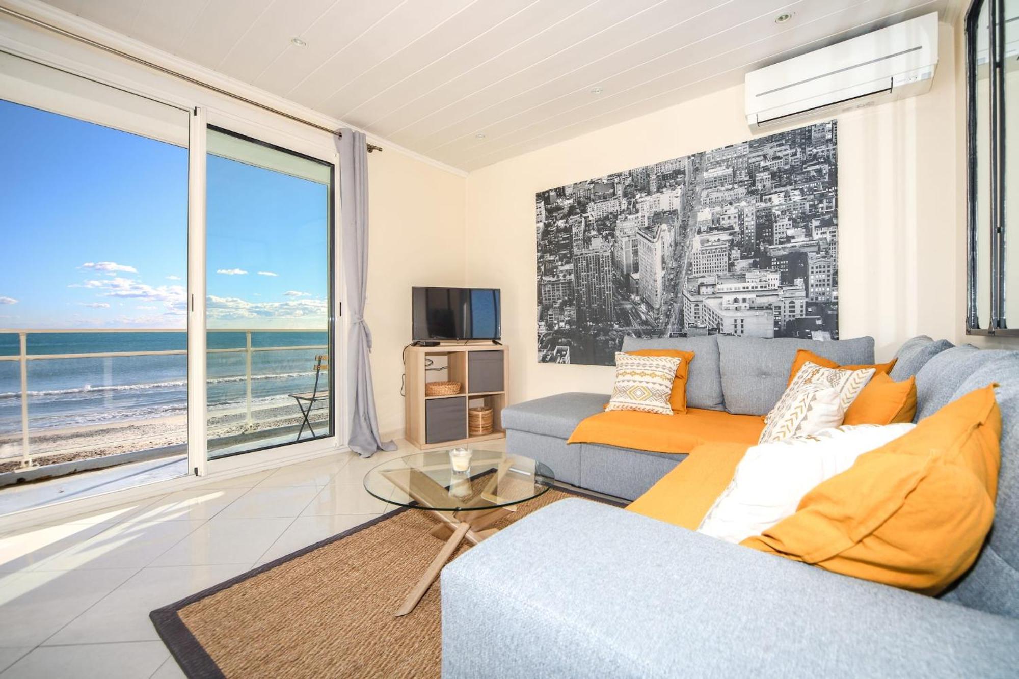 T3 Somptuosa 1 Ere Ligne Vue Mer Palavas ภายนอก รูปภาพ